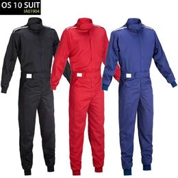 Others Apparel Unisex One-piece Racing Kart Suits Motorcycle Clothing Drift Ride ATV/UTV Auto Club Combos Overalls Suit Couple Karting ClothinL231007