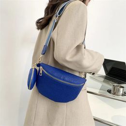 Evening Bags Brand Female Belt Bag Fashion Leather Fanny pack Coin Purse High quality Ladies Waist Designer Shoulder Crossbody Chest 231006