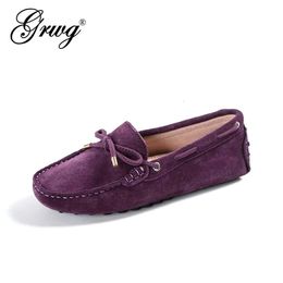 Dress Shoes 100 Genuine leather Women flats Brand Handmade Casual shoes Leather Moccasin Fashion Driving 231006