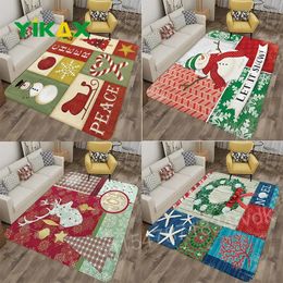 Carpets Christmas Decorations Carpet for Living Room Home Decor Sofa Table Large Area Rug Bedroom Entrance Doormat Bathroom Non-slip Mat 231006