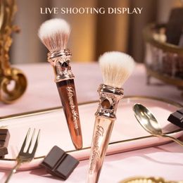 Makeup Tools Flower Knows Chocolate WonderShop Cosmetic Brush Face Highlighter Bronzer Contour Soft 231006