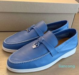 Couples casual Shoes Luxury Designers Genuine leather Dress Moccasin shoes factory footwear