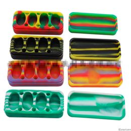 Large Waxmate Big Silicone Rubber 75ml Silicon Storage Square Shape Wax Containers Jars Box Dab Concentrate Tool Dabber