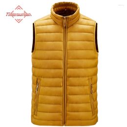 Men's Vests Men Vest Jackets Sleeveless Autumn Winter Warm Windproof Waterproof Waistcoat Women Spring Casual Fashion Male