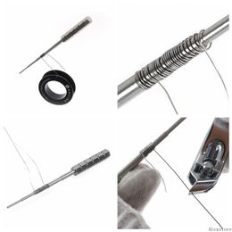 Micro Coil Jigs Mini Gig With Single Pack Stainless Steel Coil Tool SS Wrapping Coiler Wick Coil Screwdriver DIY