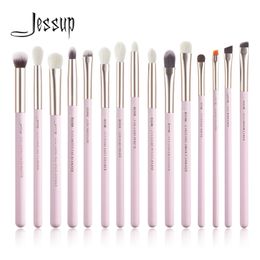 Makeup Tools Jessup 15pcs Brushes Set Professional Eye Brush Kits Eyeshadow Eyeliner Eyebrow Blending Concealer Brochas T294 231006