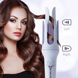 Curling Irons 32mm Fullautomatic Hair Curler Forming In 10 Seconds Anion Electric Rotation Without Injury Scald Proof Styling Appliances 231007