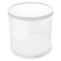 Take Out Containers Transparent Cake Box Baking Packing Case Mini Food Disposable Bracket