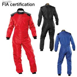Others Apparel Motorcycle Motocross Racing Club Exercise Clothing Set Professional for F1 Karting Suit Waterproof Car Overalls FIA CertificatedL231007