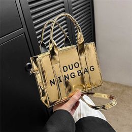 Temperament Network Red Letter Printing Handbag Single Shoulder Crossbody Bag Women's Spring/Summer 2023 New Casual Small Square number 915