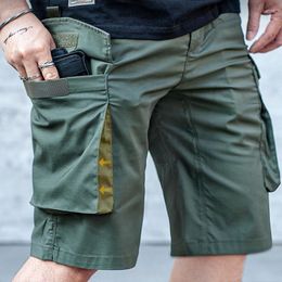 Men's Shorts Military Tactical Men IX S Outdoor Wear Resistant Cargo Short Pants Summer Casual Loose Multi Pocket Combat