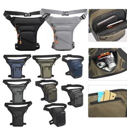 Waist Bags Waterproof Leg Waist Bags Portable Shoulder Waist Pack Funny Outdoor Motorcycle Waist Bag Leg Bag Ride Bags Mobile Phone Purse 231006