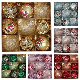 Christmas Decorations Christmas Ball Christmas Decoration Electroplated Plastic Ball Christmas Ball Set Pendant House Decoration 231006