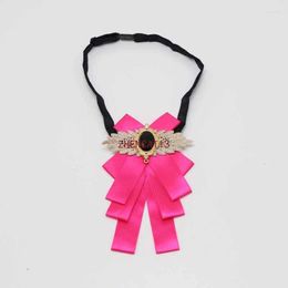 Bow Ties Wedding Womens Bowtie Adjustable Ladies Office Uniform Navy Girls Red Bowknot Butterfly Adult Fashion Formal MP106