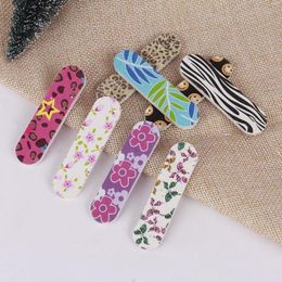 Nail Polishing Tool Manicure Kit Wood EVA Nail Files DIY Fingernail Trimming Art Nail Sanding Paper Filing Sticks F3427 Ietcj