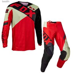 Others Apparel 180 FGMNT Pants Combo MX Gear Set Motocross Racing Outfit MTB ATV UTV Dirt Bike Suit Enduro Off-road Moto Kits MenL231007