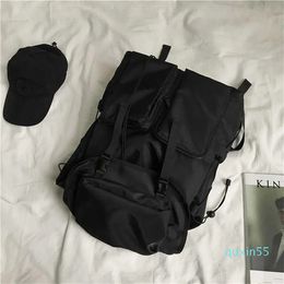 tooling dark wind backpack female Harajuku Travel Backpack male student schoolbag