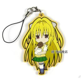 Keychains Lanyards To Love Original Japanese Figure Rubber Mobile Phone Charms/Key Chain/Strap E040 Drop Delivery Fashion Accessori Otohi