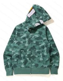 bape hoodies cheap Sharks Hoodies full zip up Mens Womens Fashion Men Deisigners Black White Jacket Man High Quality Casual Sweatshirts bapesta hoodies Z19L