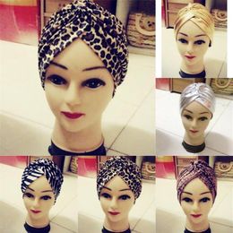 Whole-Fashion Soft Indian Style Yoga Headwrap Cap Turban Hat Cloche Chemo Hair Cover304W