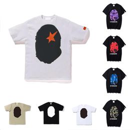 Men's T-Shirts Fashion T Shirt for men women Summer Black White T-Shirts Clothing Polos Short Sleeve Luxurys Clothes High Quality