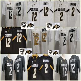 New style jersey Colorado Buffaloes Football Jersey Stitched 2023 Newest Style Colorado 100TH Anniversary Patch Jerseys S-3XL #12 Travis Hunter #2 Shedeur Sanders