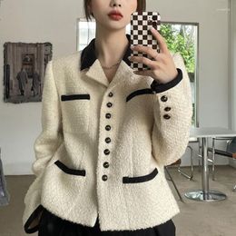 Women's Jackets Korean Ins Style Elegant Autumn Thin Long Sleeve Jacket High Street Commuting Ladies Loose Tops Coat Fashion OL Outwear