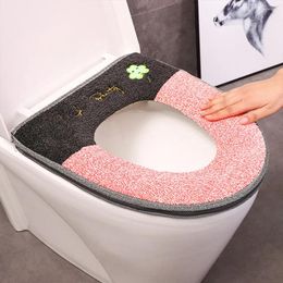 Toilet Seat Covers Cover Closestool Pads Glowing Reusable Comfortable Soft Sheet