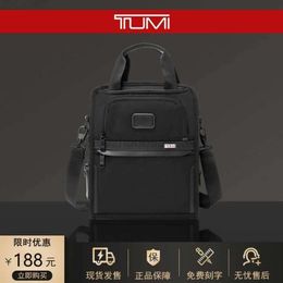 TUMIbackpack New Travel Designer TUMII Portable Bag Tumin Bag Ballistic Mens Nylon Large Capacity Fashion Casual Shoulder Bag Doh8