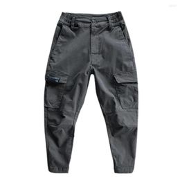 Pantaloni da uomo Sport eleganti Vestibilità slim Design unico Comodo colore puro Casual Piede raggruppato