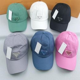 22SS Designer Cotton Baseball Caps for Lovers Fashion Mens Ladies Metal Style sports golf Cap Unisex Outdoor Peaked Sun hat Hip Ho311m