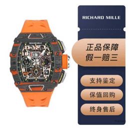 Designer Watch RichareMill Tourbillon Automatic Winding limited Edition Chronograph with Y Ceramic Mechanical Watches Sport Wristwatches Luxury Watch RM 3VYX