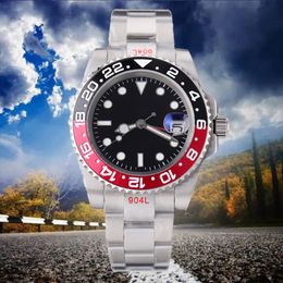 watch mens aaa automatic mechanical watch 40mm Quality movement diving Swimming waterproof watch sapphire Luminous montre Ceramic Ring watch