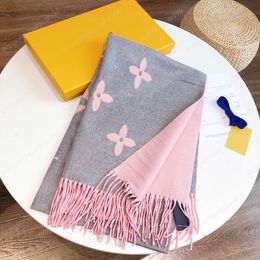 Designer Scarf Head Scarf Blankets Designer Four Leaf Clover Pattern Rabbit Fleece Scarf Shawl Soft Touch Comfortable And Warm Winter Scarf Womens Mens Scarf