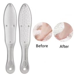 Foot Rasps 1Pcs Stainless Steel Rasp Callus Remover Pedicure File Feet Scrubber for Hard Skin Dead Exfoliating Care Tools 231007