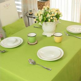 Table Cloth Pure And Fresh Green Square Is Contracted Contemporary Tea Pad Round Cloth_AN3749