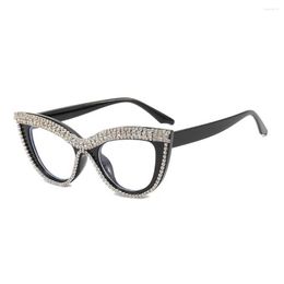 Sunglasses 1 Pair PC Frame Women Glasses Cute Decorative Rhinestone Replacement Dancing Party Cosplay Eyewear Eyeglasses Ornament