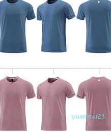 Men Yoga Outfit Gym T shirt Exercise & Fitness Wear Sportwear Trainning Basketball Running Ice Silk Shirts Outdoor Tops