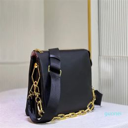 Womens designer shoulder bag luxurys handbags multicolor-flowers letters chain crossbody bags leather woman fashion makeup purse