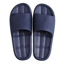Sandálias internas Mulheres sapatos de verão ABCD2 Slide macia não deslizamento Plataforma de banheiro Home Slippers 728