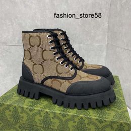 5A casual shoes Boots Designer High Quality Lace-Up Boots Men Women Boots Half Boots Classic Style Shoes Winter Fall Snow Boots Nylon Canvas Ankle Boots02