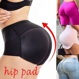 Fake Ass Invisible Seamless Women Body Shaper Panties Shapewear Hip Enhancer Booty Padded Butt Lifter Underwear Padded Shapers Y20273c
