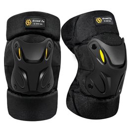 Elbow Knee Pads 1 Pair Knee Elbow Protection Pads Shock Absorption Keep Warm Motorcycle Knee Elbow Pads Safety Protector for Outdoor Sports 231007