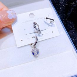 Dangle Earrings Trendy Cubic Zirconia Snake Hanging Earring With Two Ear Cuff Clips Fashion Women Party Jewellery