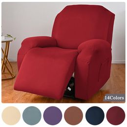 Chair Covers All-inclusive Stretch Cover Wear-resistant Lounger Recliner Single Sofa Slipcover Armchair Elastic Washable