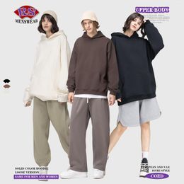 Men's Hoodies Women Men Hooded Sweatshirt Streetwear Pullover Korean Fashion Couple Teens Street 90s Techwear Y2k Clothes Winter