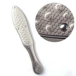 Foot Rasps 1Pcs Care Tools Stainless Steel Callus Remover Pedicure File Dead Skin Scrubber Rasp Exfoliating Tool 231007