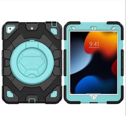 New design silicone defender case for iPad 10.2 pro 11 10.9 air 4 5 inch with rotate stand on back