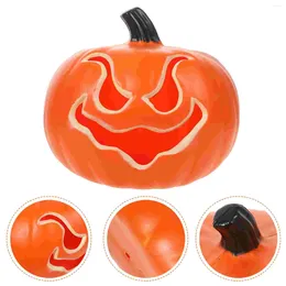 Candle Holders Pumpkin Table Lamp Halloween Home Decorations The Gift Face Party Plastic Outdoor Classic