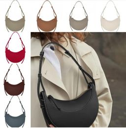 10A Numero Dix Luxurys shoulder bag women designer bag half moon tote crossbody bag fashion paris handbags baguette zip hobo purse smooth calf leather